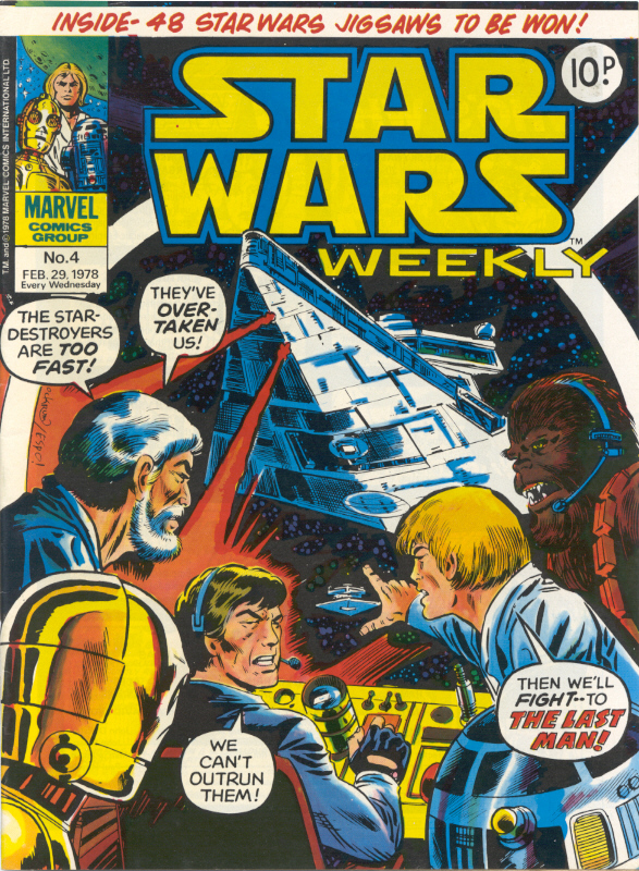 Star Wars Weekly 4 appearance in Common Appearance