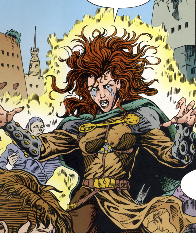 Sunrider uses her powers to cut Qel-Droma off from the Force.