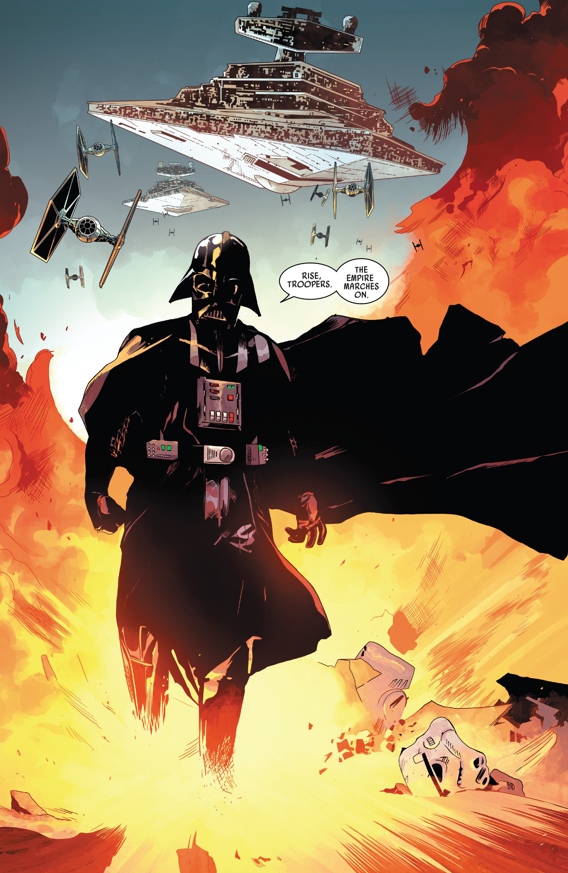 Darth Vader, informal Commander-in-Chief of the Galactic Empire