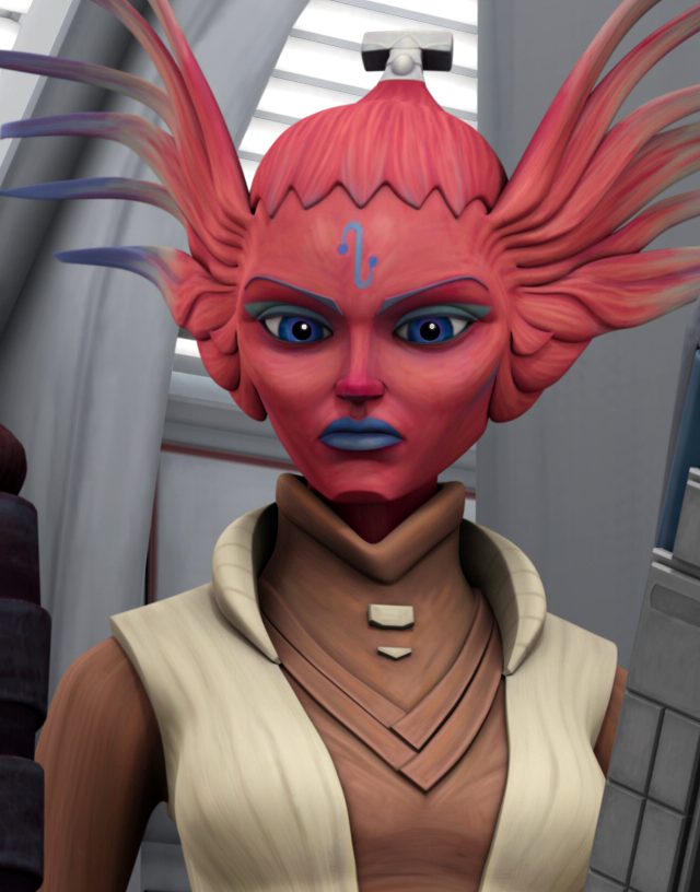 star wars clone wars female characters