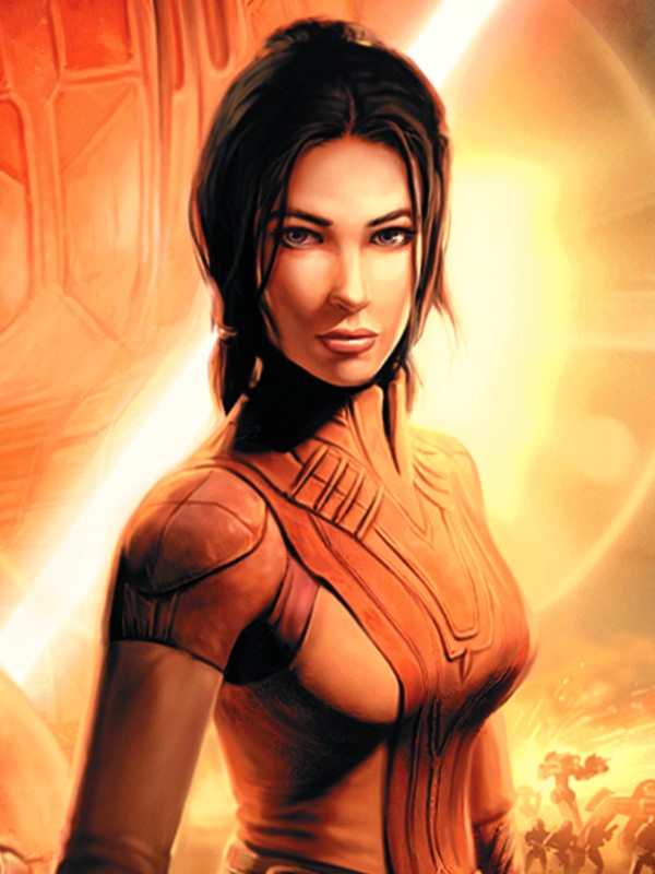 Revan convinced Bastila Shan (pictured) to return to the light side.