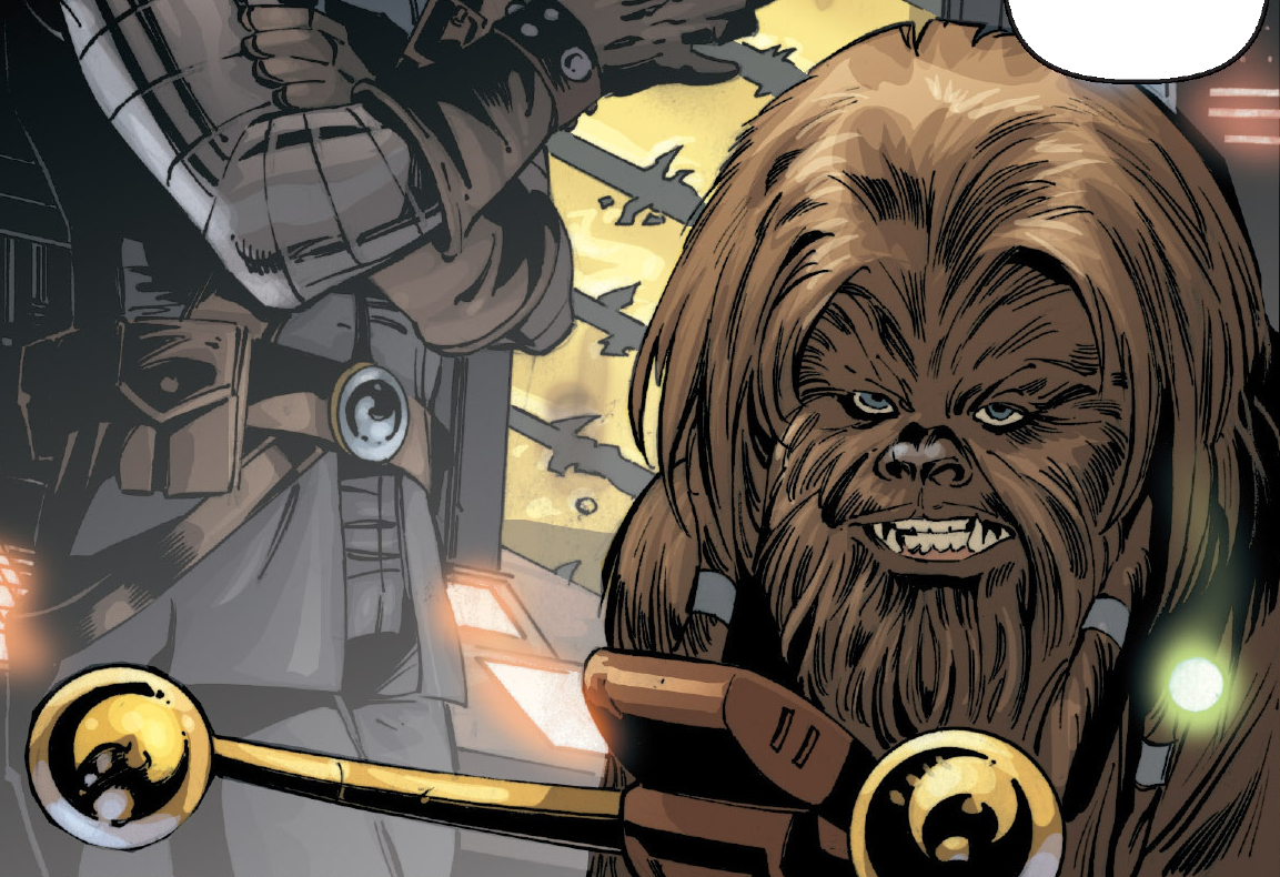 Chak as a Wookiee youngling during the Clone Wars