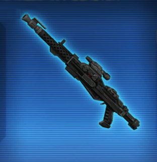 DLA-13 heavy blaster rifle appearance 