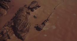 Jedha fallen statue