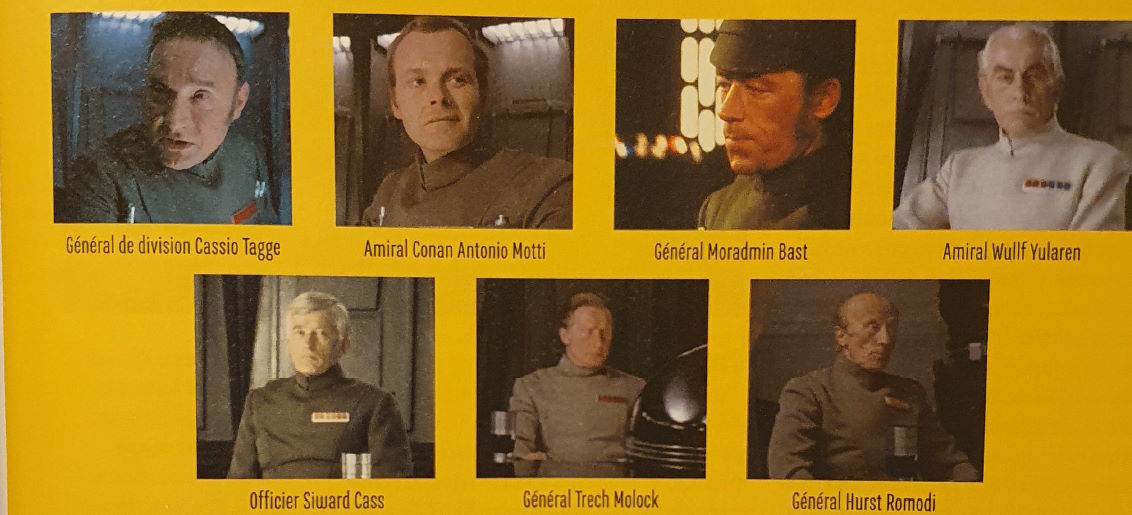 Tagge is identified as a "Général de division" in the French edition of "The Rise of the Rebellion and the Battle of Yavin," which translates to English as Major General.