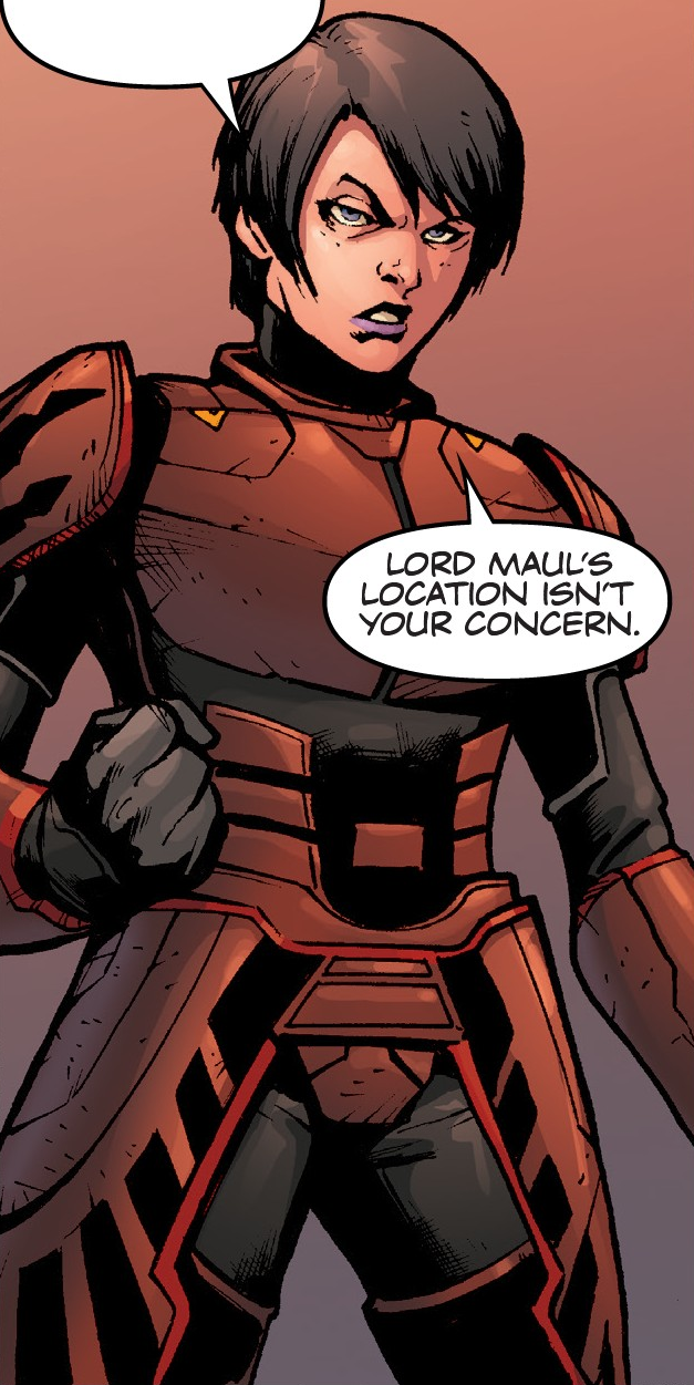 Rook Kast made her first appearance in Darth Maul—Son of Dathomir.