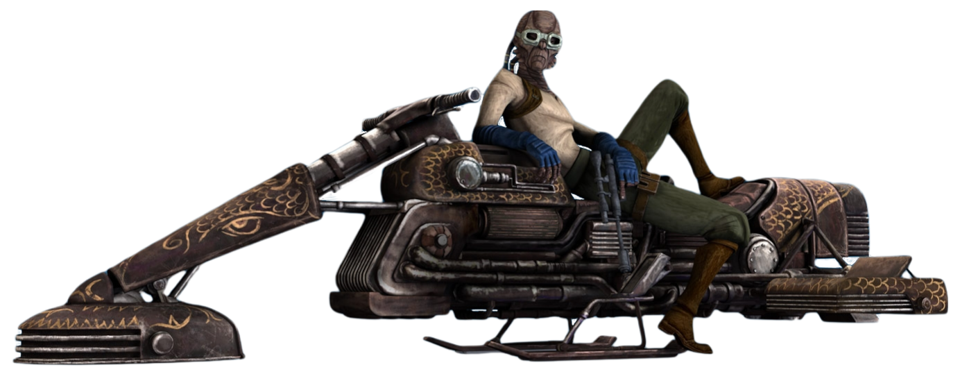 Starhawk speeder bike appearance in Common Appearance