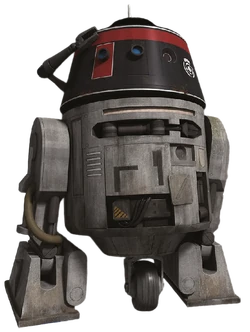 Chopper was painted to like a communications droid to replace 264.
