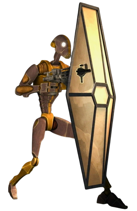 Droid commando personal shield appearance in Common Appearance