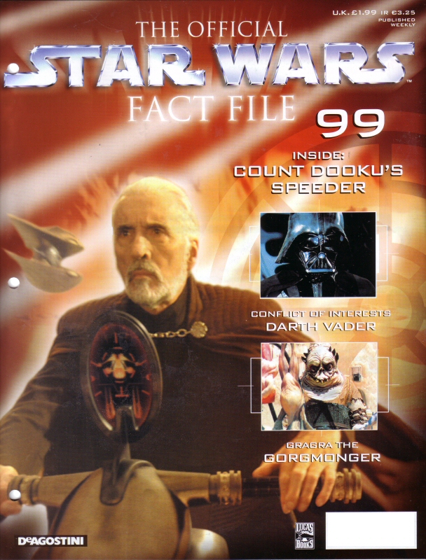 The Official Star Wars Fact File 99 appearance in Common Appearance