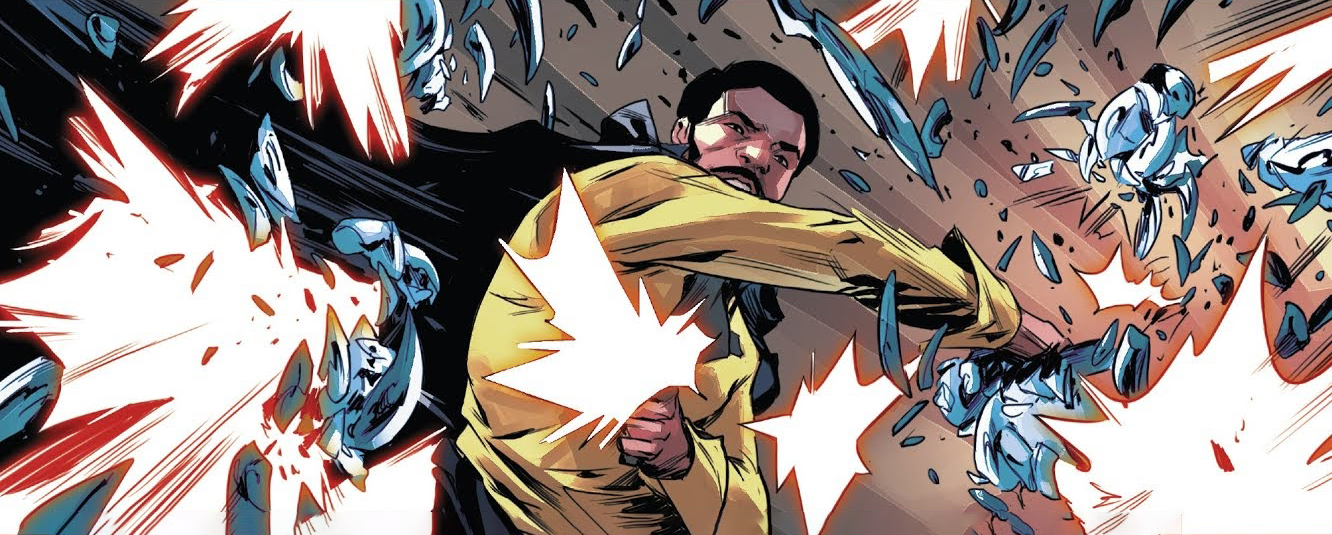 Lando fights the spiders