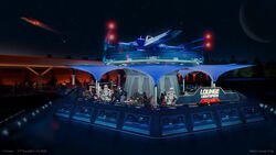 Lounge Lightspeed concept art