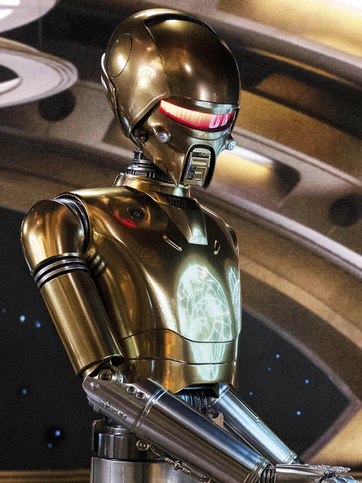 Unidentified red sensor navigator droid appearance 