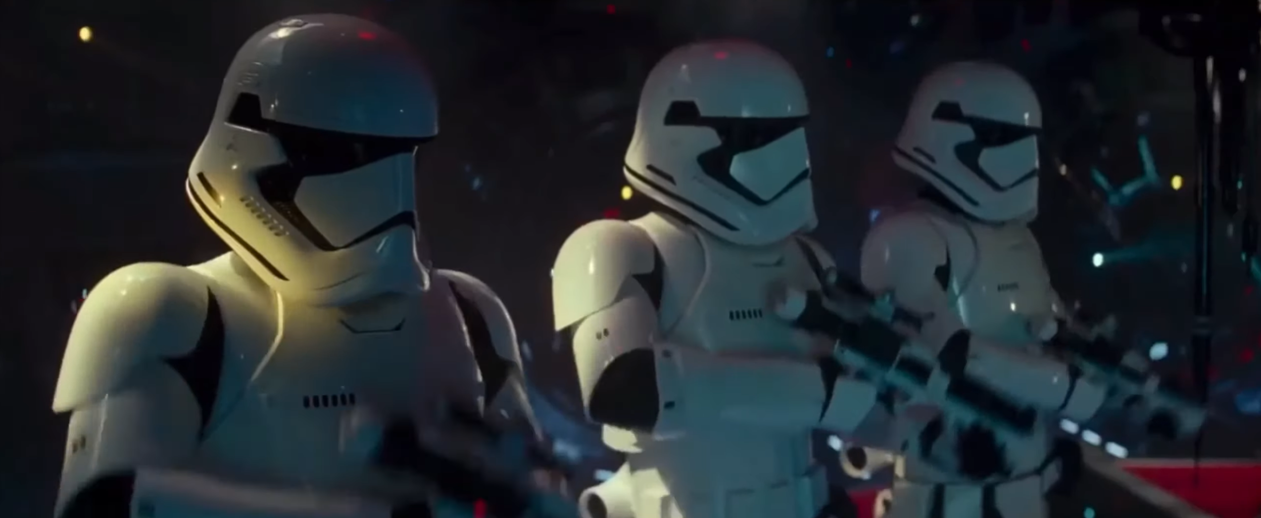 The First Order inherited one of the galaxy's most enduring symbols of military might—the white-armored soldier.