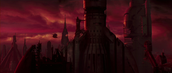 Coruscant abandoned tower