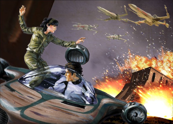 Alex and Dair Haslip escape from Janara III.