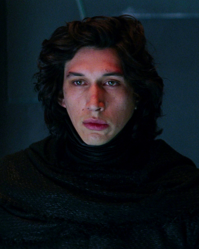 With his father's nose and his mother's eyes, Ben Solo resembled his parents, Han Solo and Leia Organa.