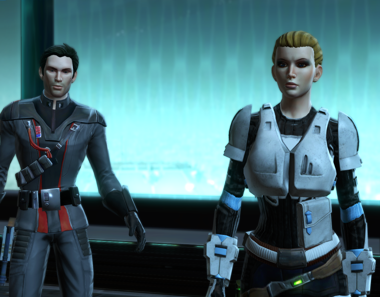 Quinn and Dorne meet the Alliance Commander on Iokath.