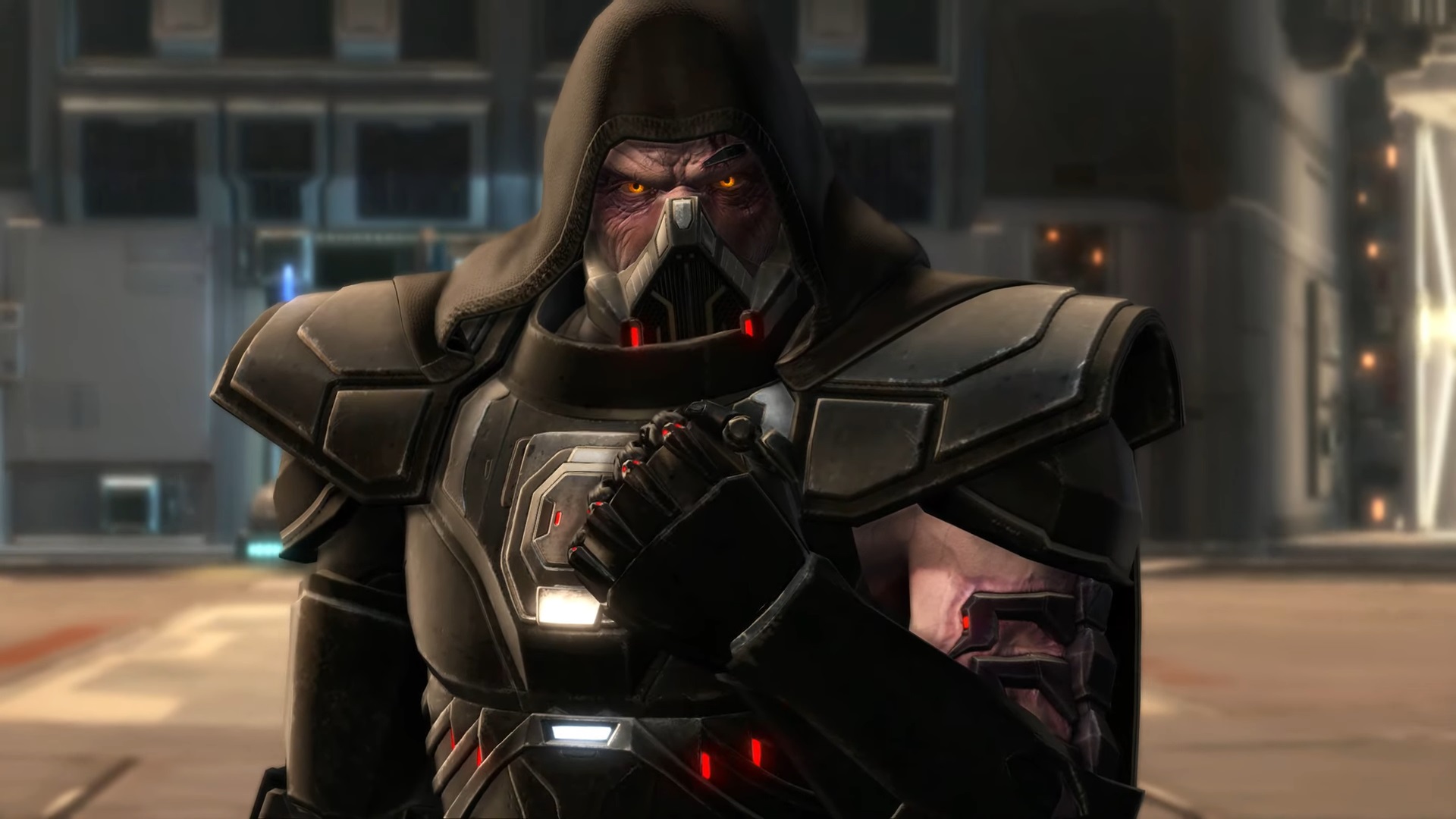 Darth Malgus in the Meridian Complex