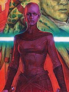 Asajj Ventress during the Ord Cestus operation