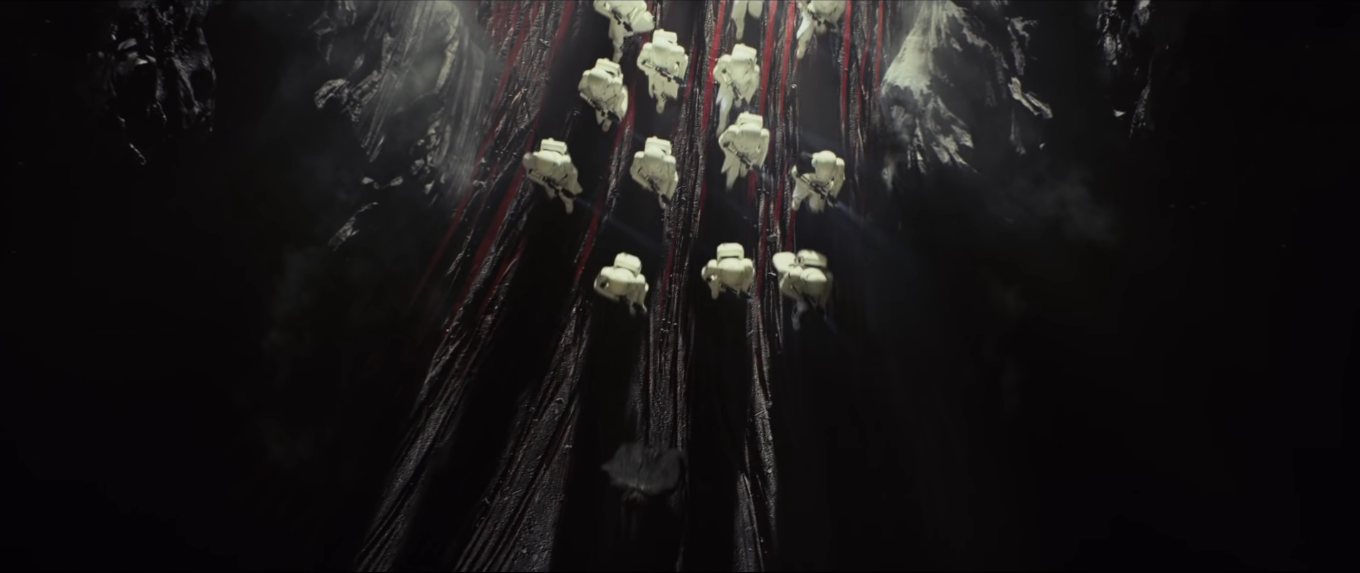 The Resistance base on Crait fell to First Order stormtroopers led by the self-proclaimed Supreme Leader Kylo Ren.