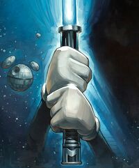 Jedi Mickey lightsaber