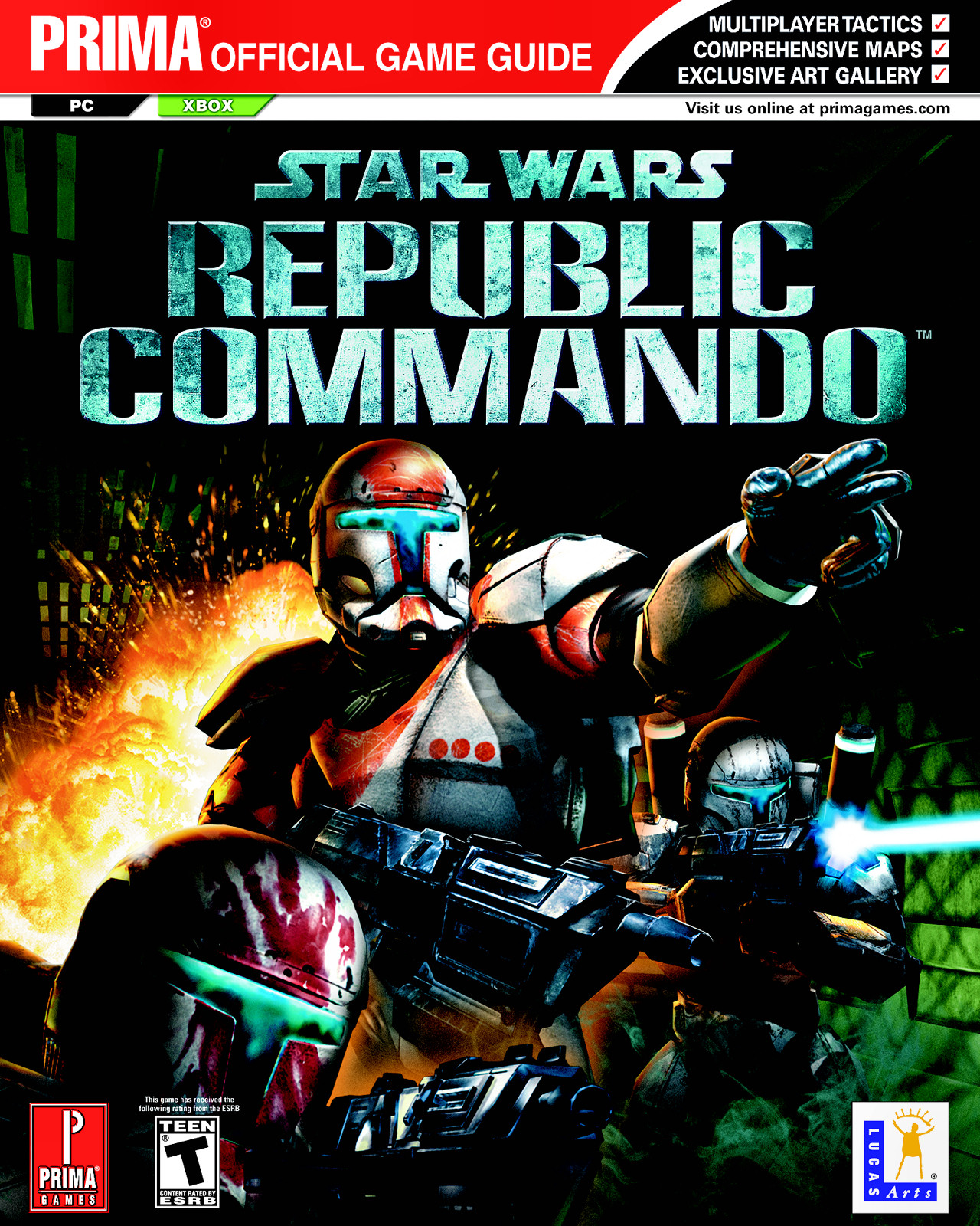 Star Wars: Republic Commando: Prima Official Game Guide appearance in Common Appearance