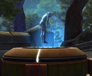 Ters Sendon recorded a teaching hologram.