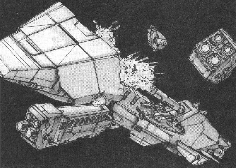 An Action IV transport, of the same class as the Raider