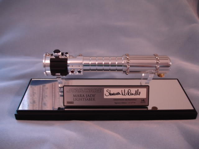 Mara Jade Limited Signature Edition Lightsaber.