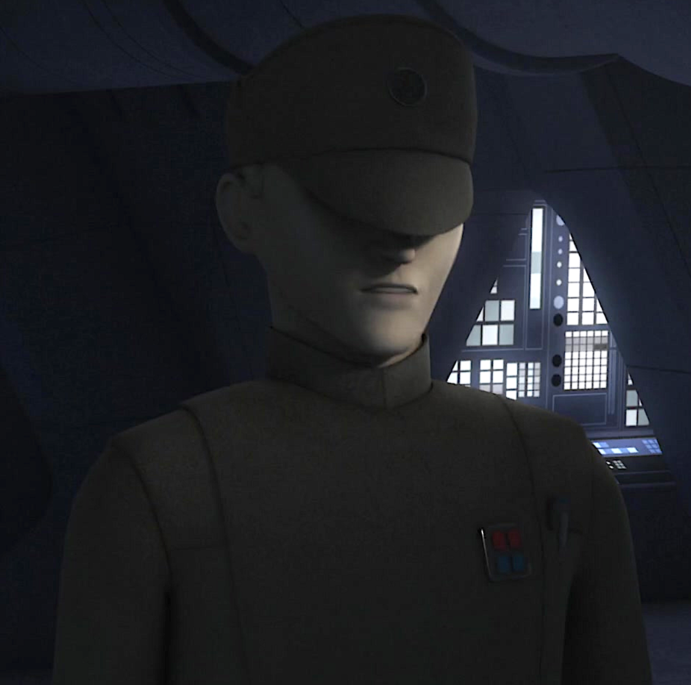 Unidentified Imperial officer (Kassius Konstantine's Interdictor) appearance 