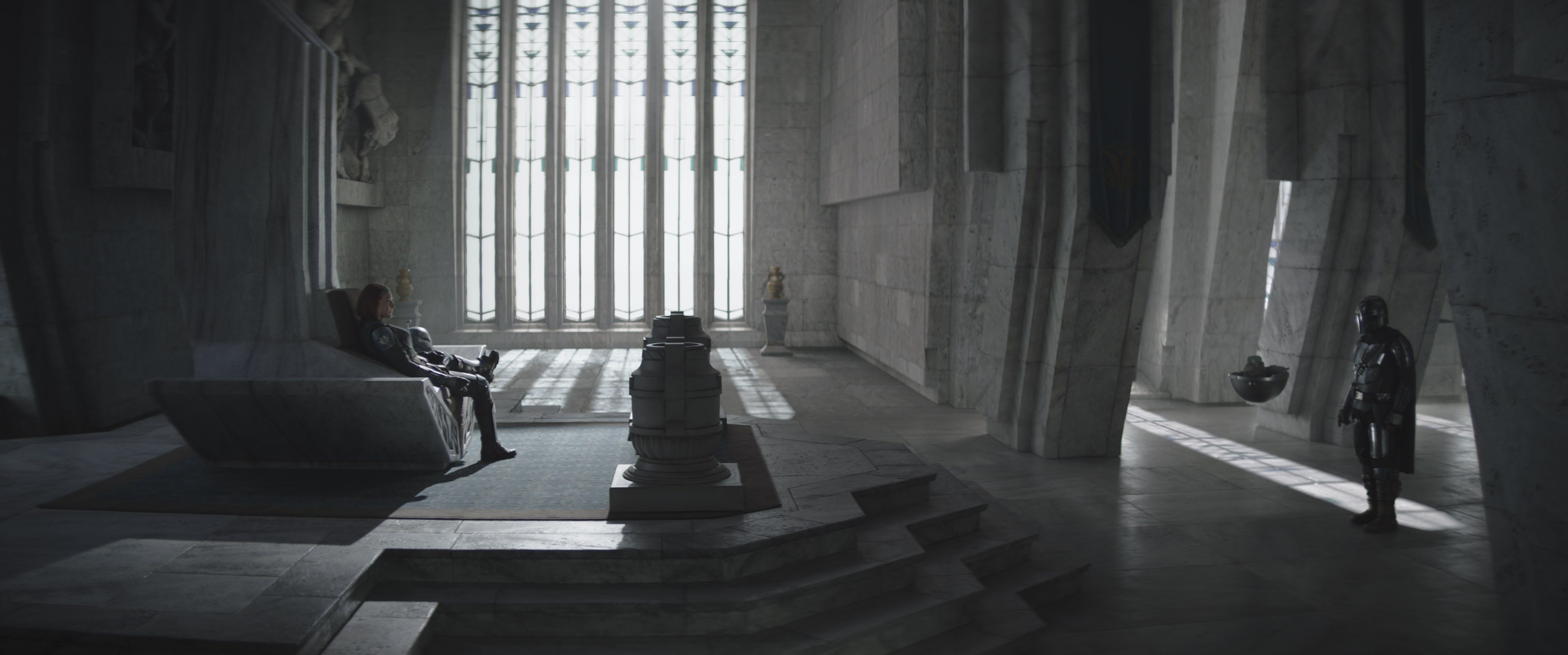 The throne room of Kryze Castle