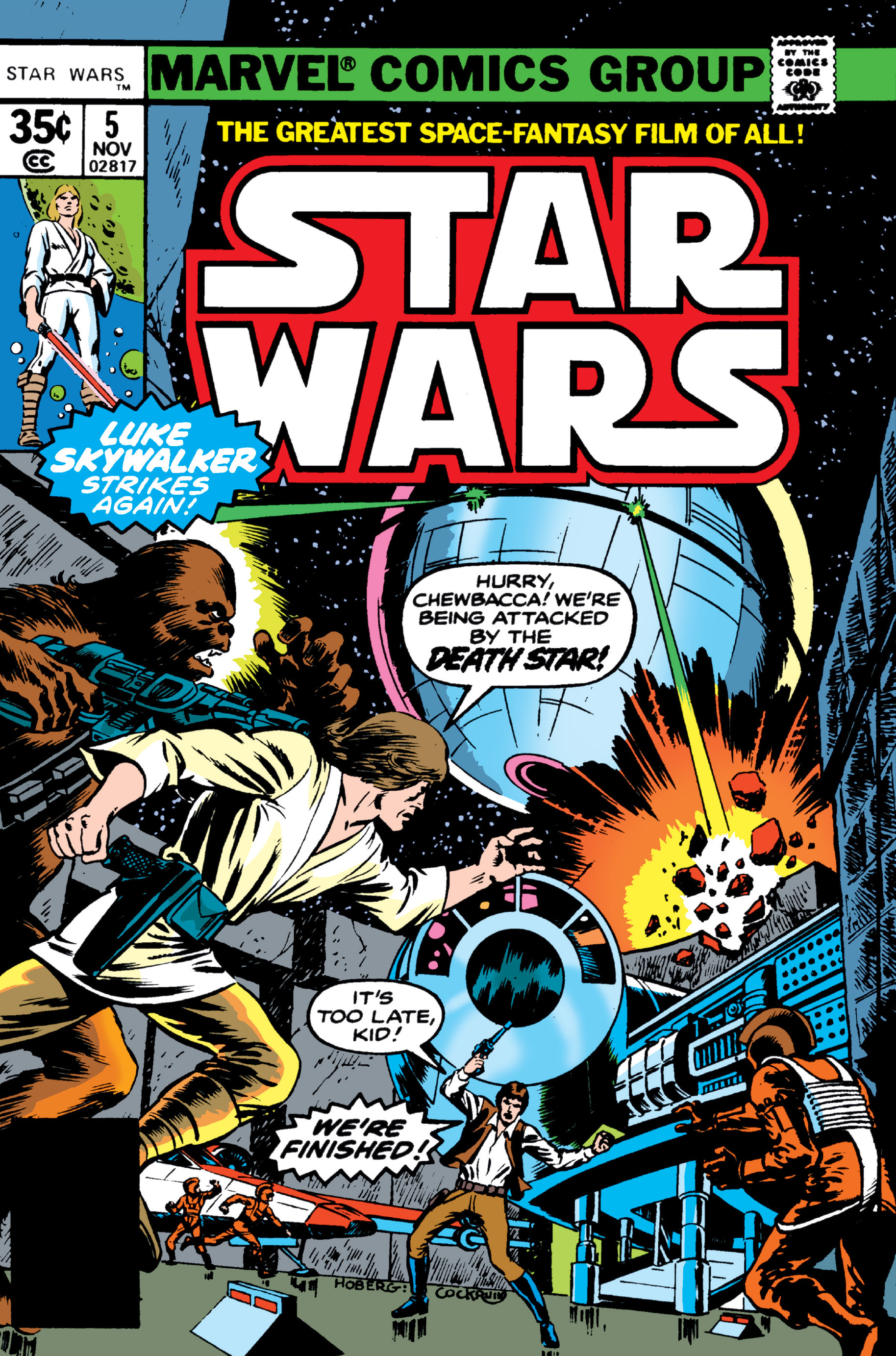 Star Wars (1977) 5 appearance in Common Appearance