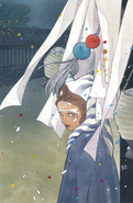 Textless variant cover by Peach Momoko
