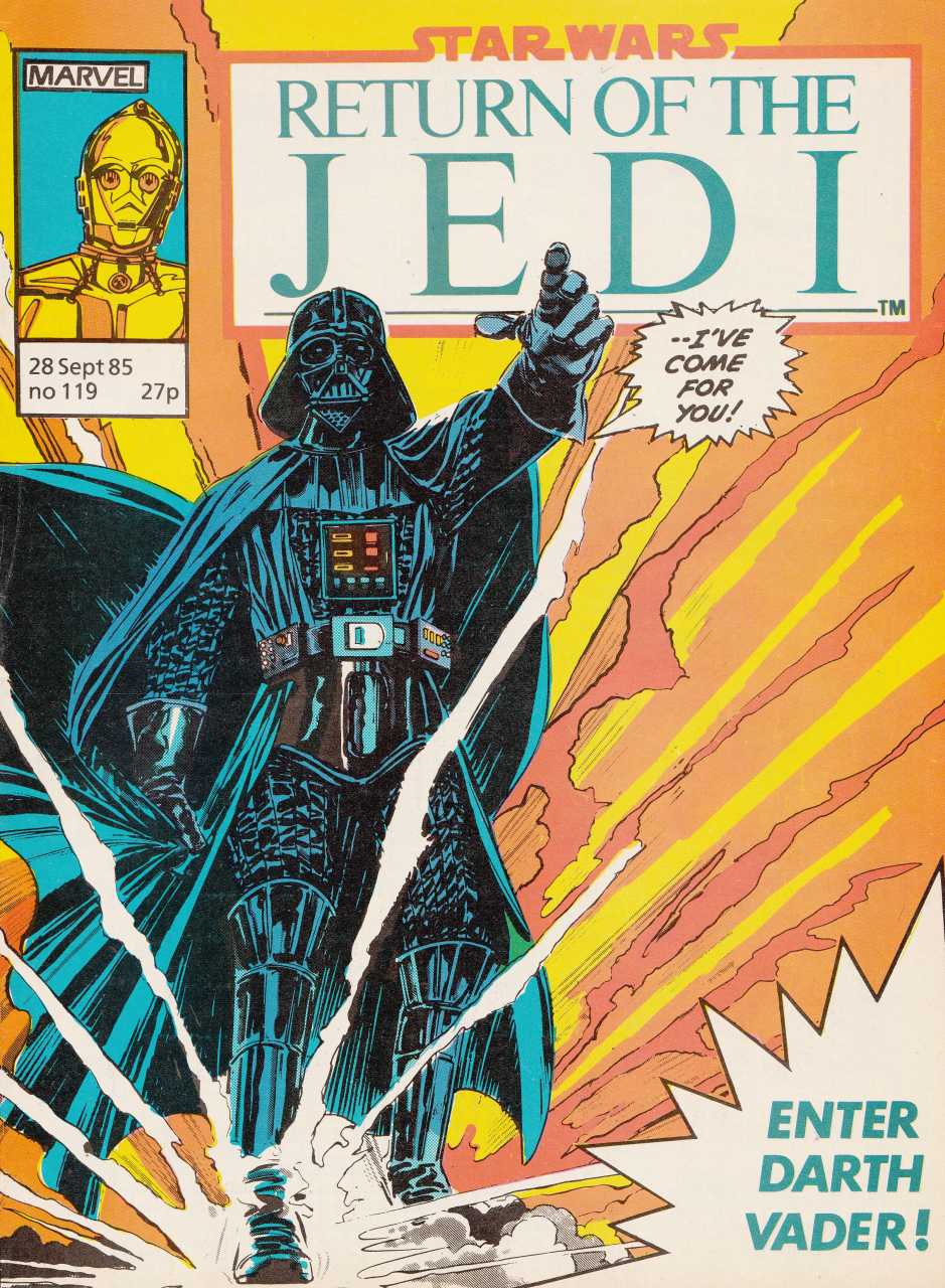 Return of the Jedi Weekly 119 appearance in Common Appearance