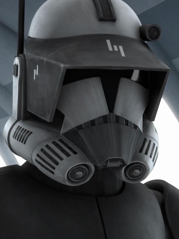 Unidentified clone trooper officer 