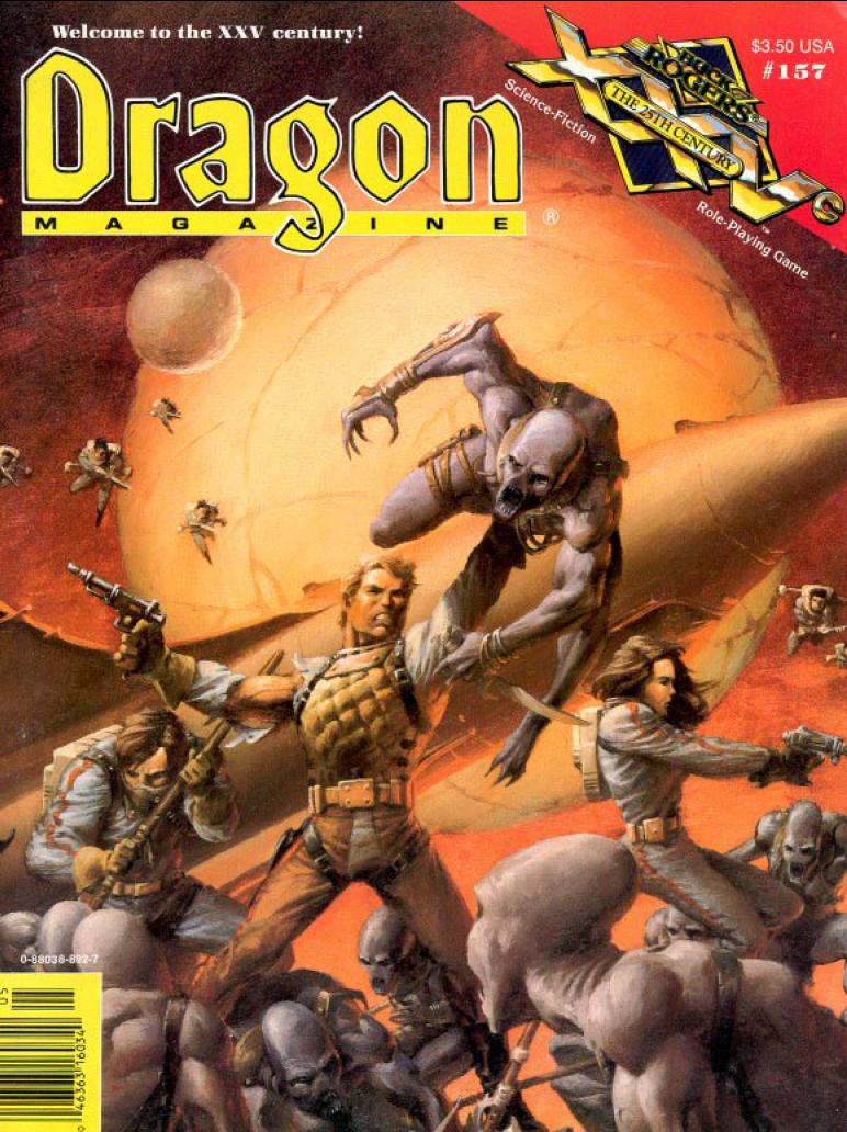 Dragon Magazine 157 appearance 