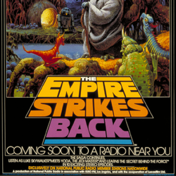 The Empire Strikes Back Coming Soon to a Radio Near You Poster