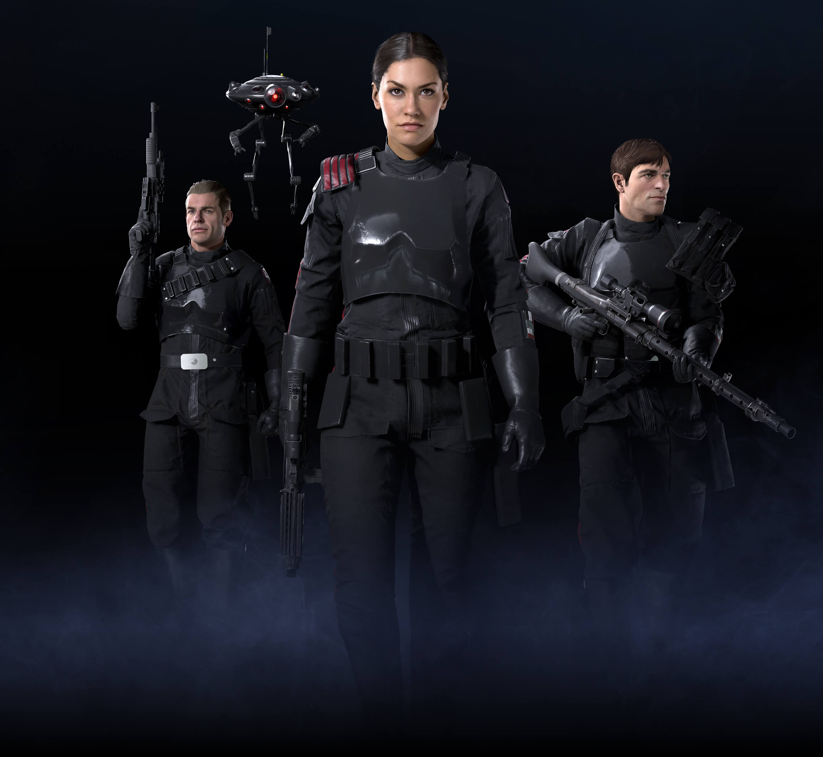 Inferno Squad was comprised of only three members after the demise of Seyn Marana