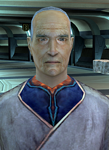 Larrim directed Revan's questions to Kadir (pictured), the janitor of the building.