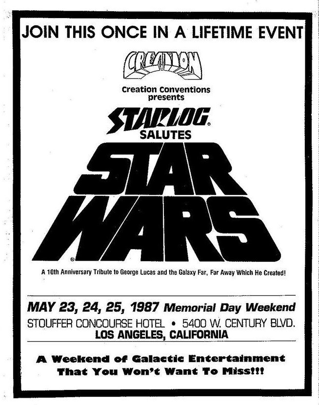 Starlog Salutes Star Wars appearance in Common Appearance