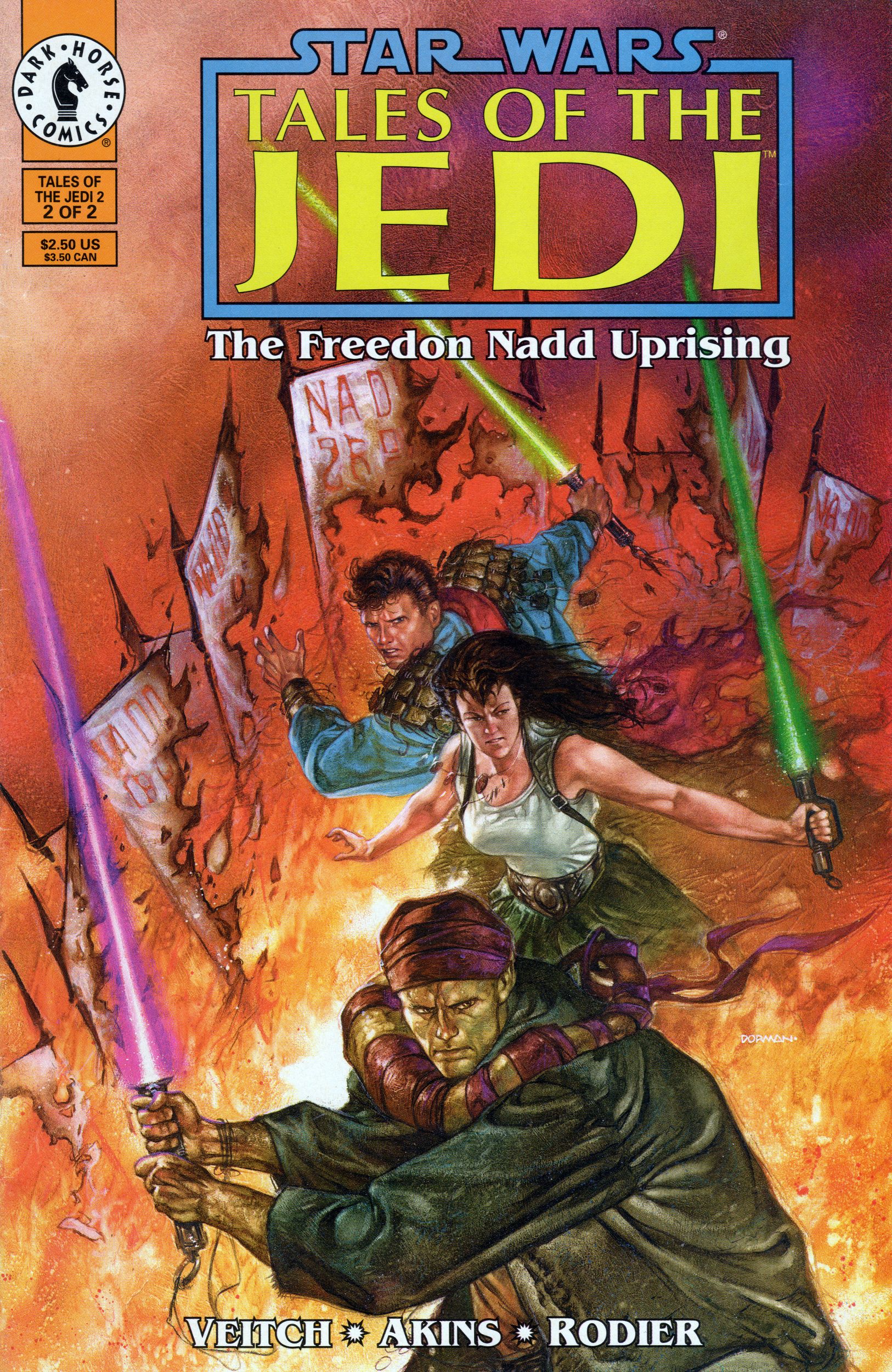 Cover art for The Freedon Nadd Uprising issue #2