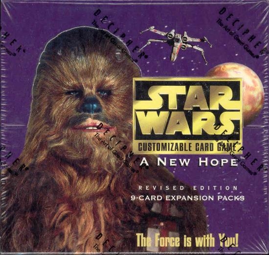 WOTC Star Wars TCG A New Hope Game Packs Light & Dark Side New & Sealed 