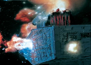 Crynyd's last action during the Battle of Endor was crashing his A-wing into the command bridge of the Executor, causing the Super Star Destroyer to smash into the Death Star.