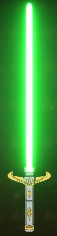 Avar Kriss' lightsaber appearance in Common Appearance