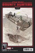 Return of the Jedi 40th Anniversary variant cover by Chris Sprouse