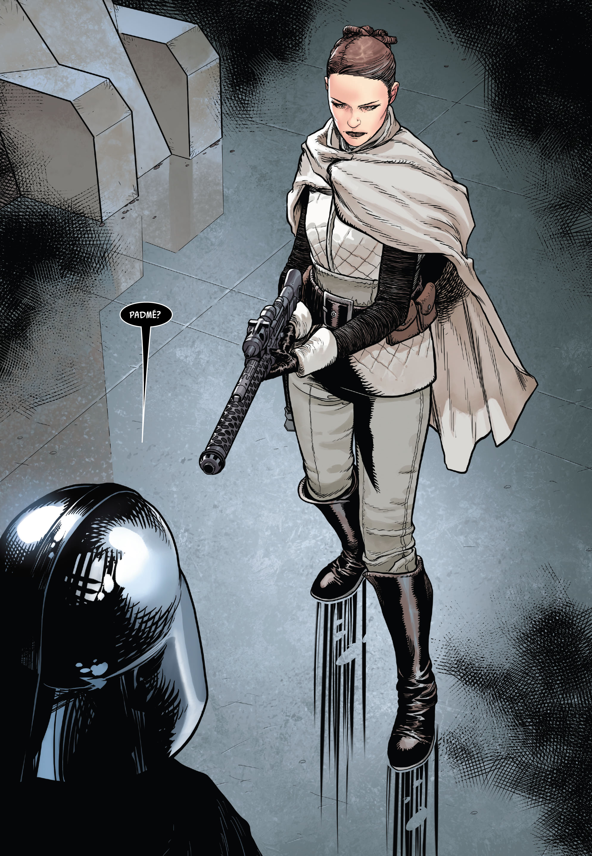 Vader discovered Sabé, a woman whose physical appearance was almost identical to that of Amidala.