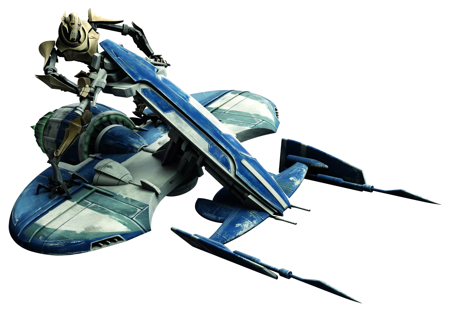 Grievous's Combat speeder appearance in Common Appearance