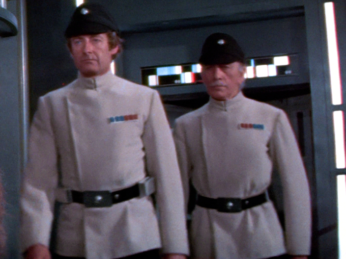 Yularen and another intelligence officer aboard the Death Star