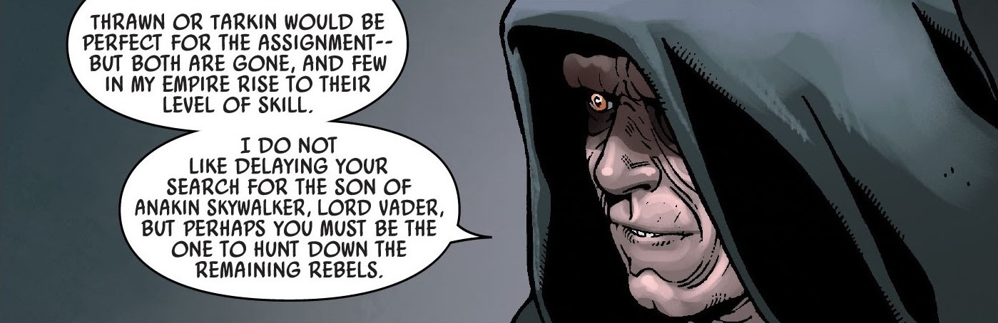 Without Grand Moff Tarkin, Emperor Palpatine had to assign certain tasks to Darth Vader which would otherwise be assigned to Tarkin.